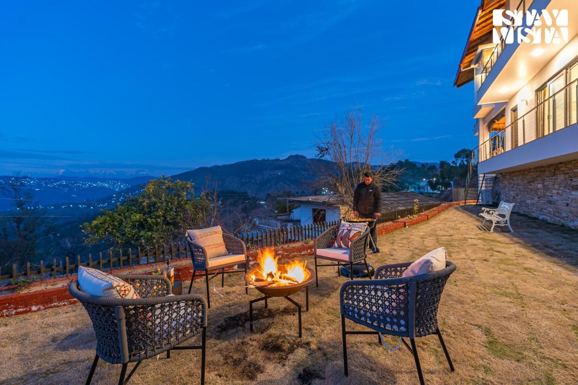 Stayvista At Amulyam Villa With Lawn & Bonfire Mukteshwar Luaran gambar